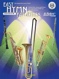 EASY HYMN FAVORITES CLARINET cover